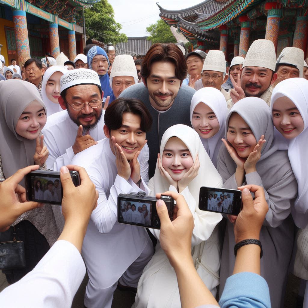 Aktor Korea Terkenal Mengunjungi Indonesia