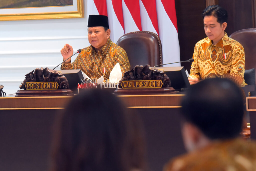 Prabowo Subianto Bahas Reformasi Tata Kelola Pemerintahan